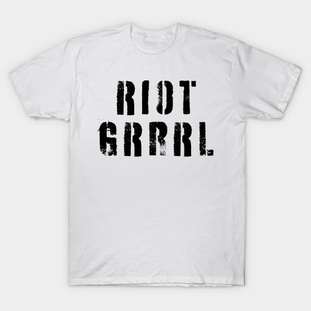 Riot Grrrl T-Shirt by n23tees